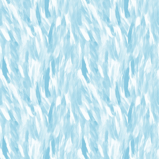 Watercolor Brush Strokes Pattern 68 Quilting Cotton Fabric