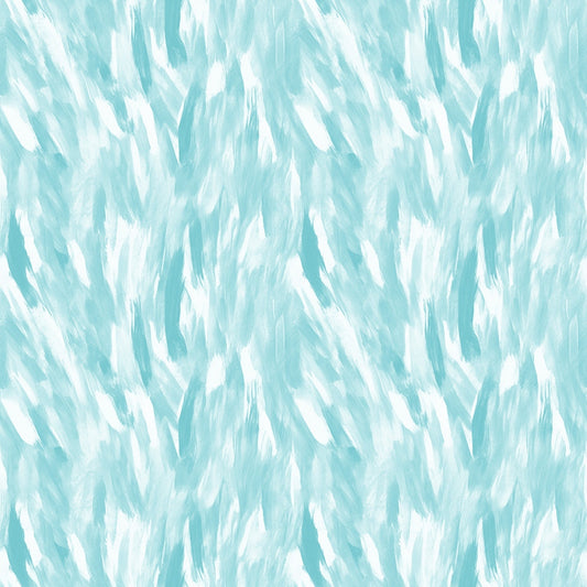 Watercolor Brush Strokes Pattern 72 Quilting Cotton Fabric