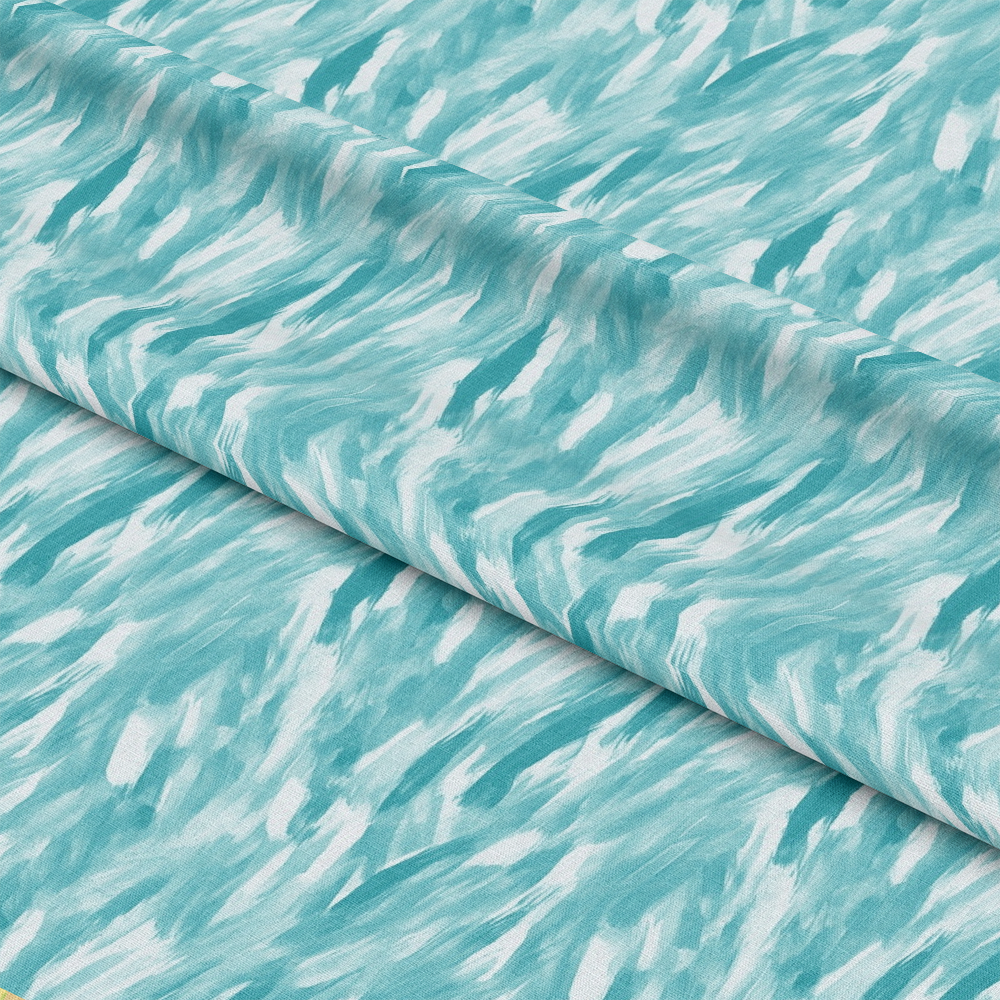Watercolor Brush Strokes Pattern 73 Quilting Cotton Fabric