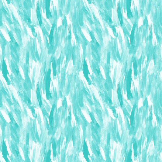 Watercolor Brush Strokes Pattern 74 Quilting Cotton Fabric