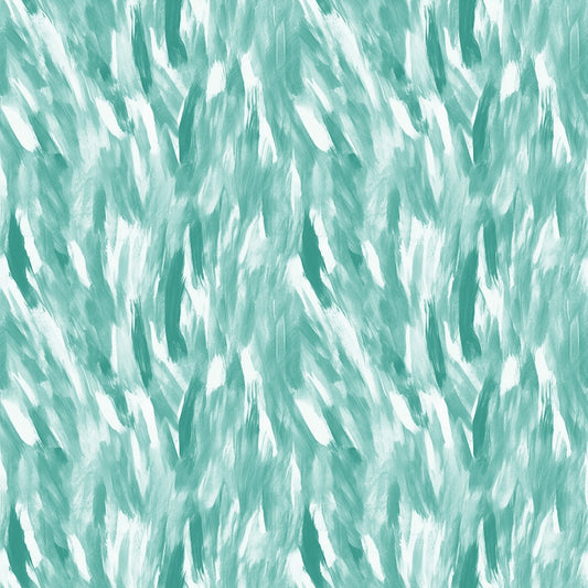 Watercolor Brush Strokes Pattern 80 Quilting Cotton Fabric