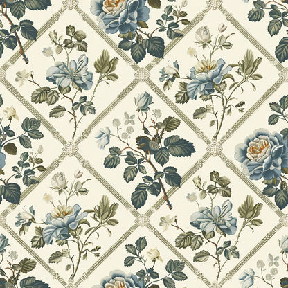 Seraphinas Victorian Roses Pattern 2 Quilting Cotton Fabric
