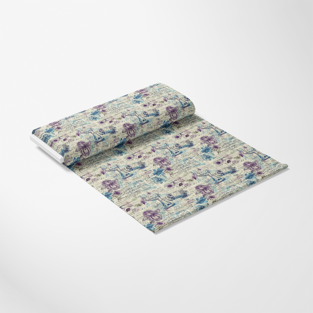 Sewing Journal Pattern 12 Quilting Cotton Fabric