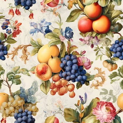 Limoncello Blooms Pattern 3 Minky Fabric
