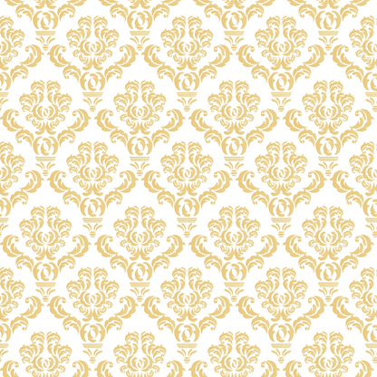 Simple Damask Gold Minky Fabric