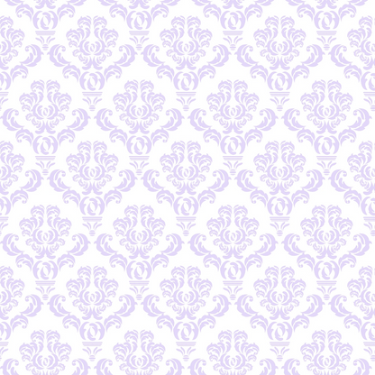Simple Damask Purple Minky Fabric