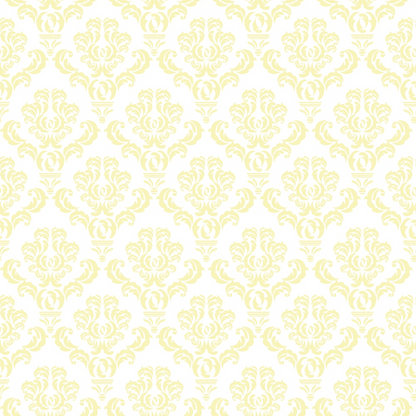 Simple Damask Yellow Minky Fabric