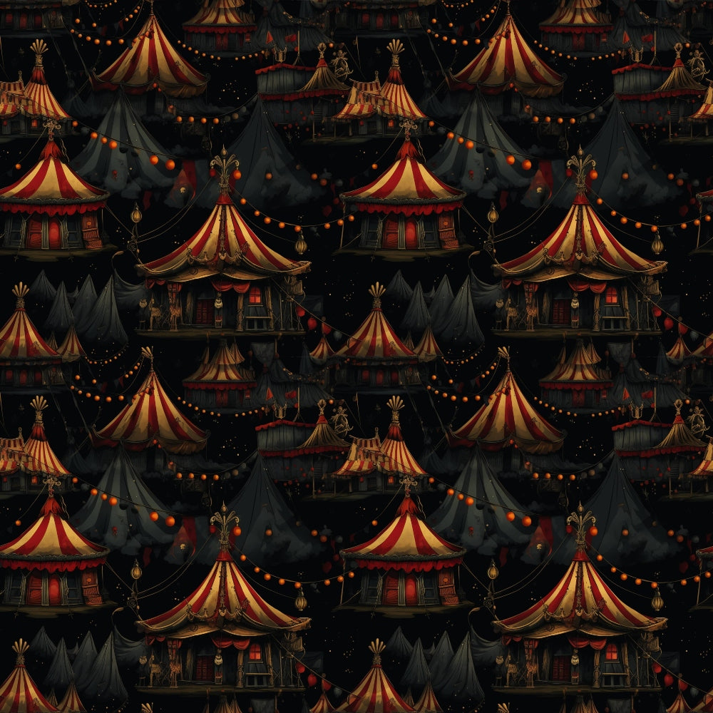 Midnight Carnival Pattern 10 Minky Fabric