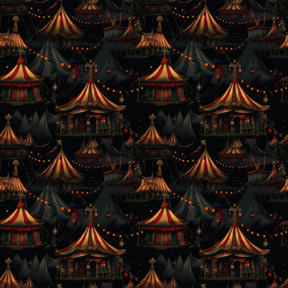 Midnight Carnival Pattern 10 Minky Fabric