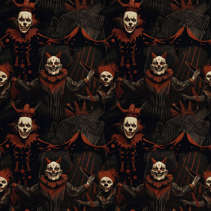 Midnight Carnival Pattern 1 Minky Fabric
