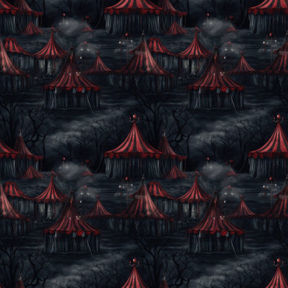 Sinister Sideshow Pattern 3 Quilting Cotton Fabric