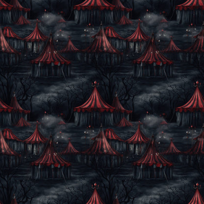 Midnight Carnival Pattern 3 Minky Fabric