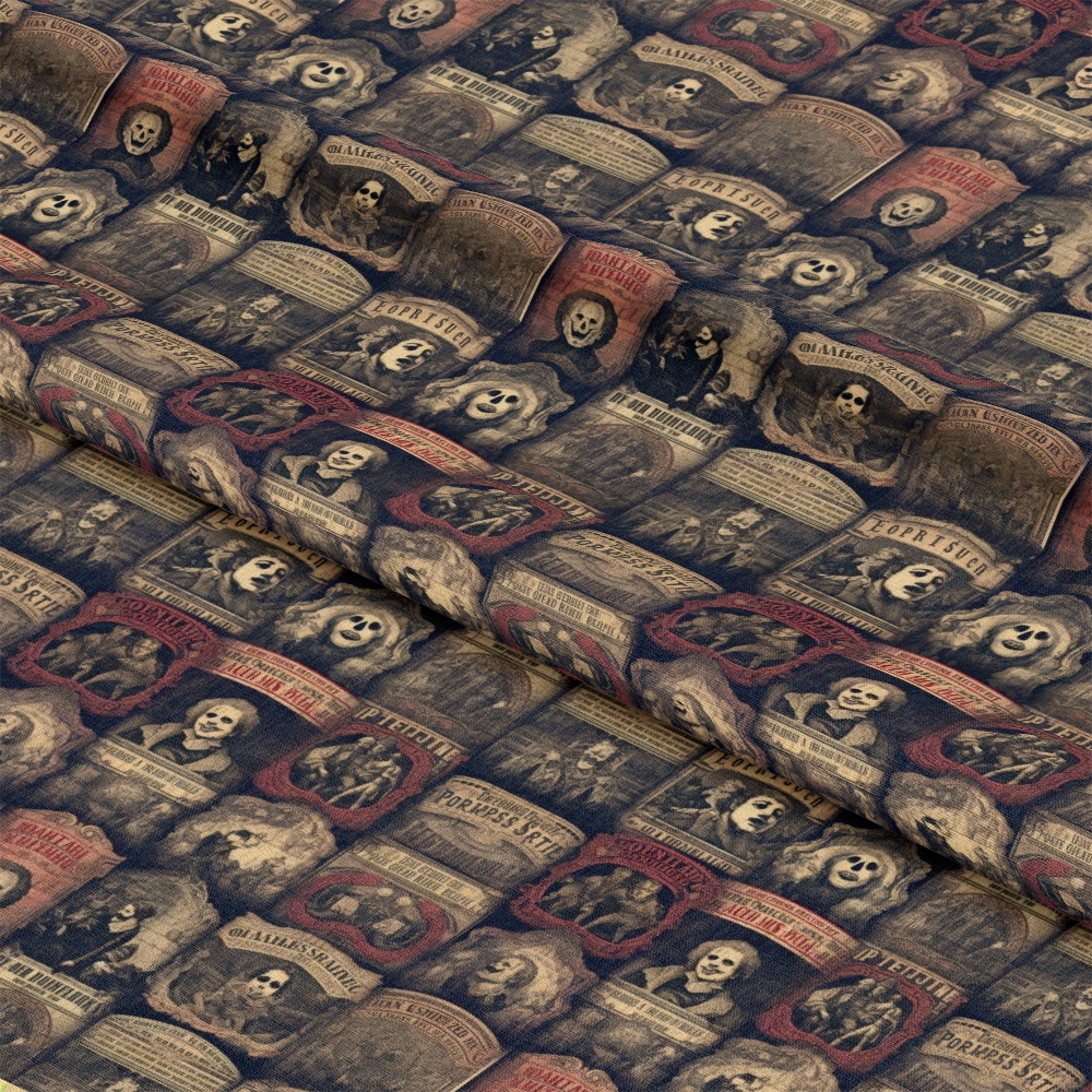 Sinister Sideshow Pattern 5 Quilting Cotton Fabric