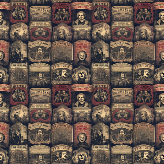 Sinister Sideshow Pattern 5 Quilting Cotton Fabric
