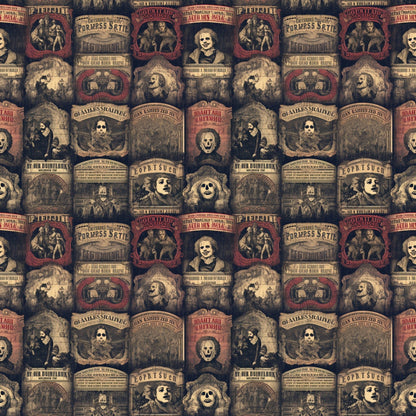 Midnight Carnival Pattern 5 Minky Fabric