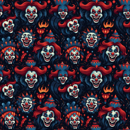 Sinister Sideshow Pattern 6 Quilting Cotton Fabric