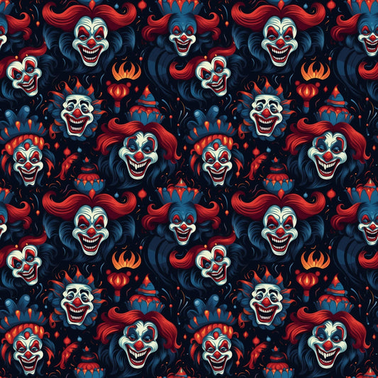 Sinister Sideshow Pattern 6 Quilting Cotton Fabric