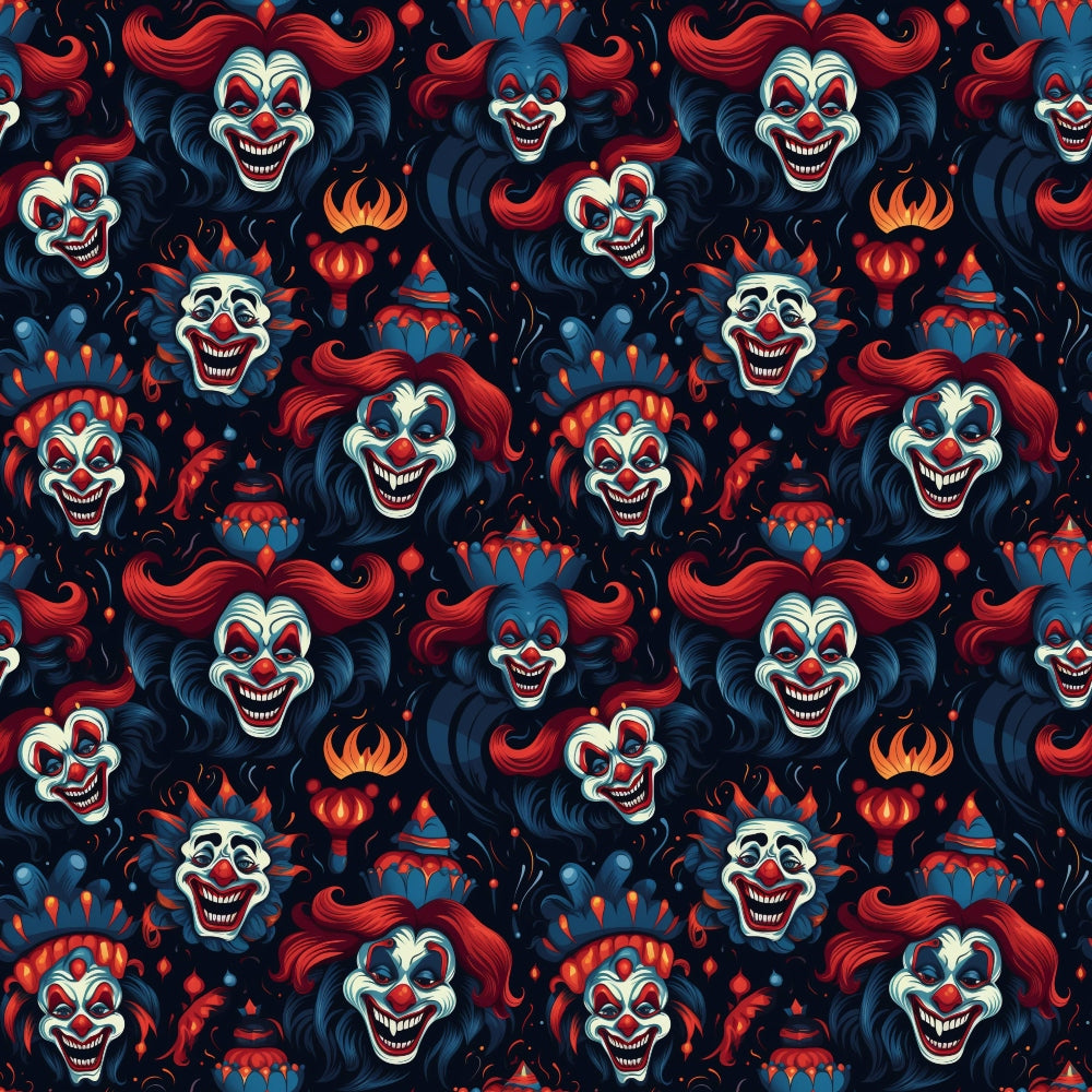 Midnight Carnival Pattern 6 Minky Fabric