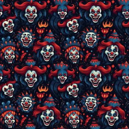 Midnight Carnival Pattern 6 Minky Fabric