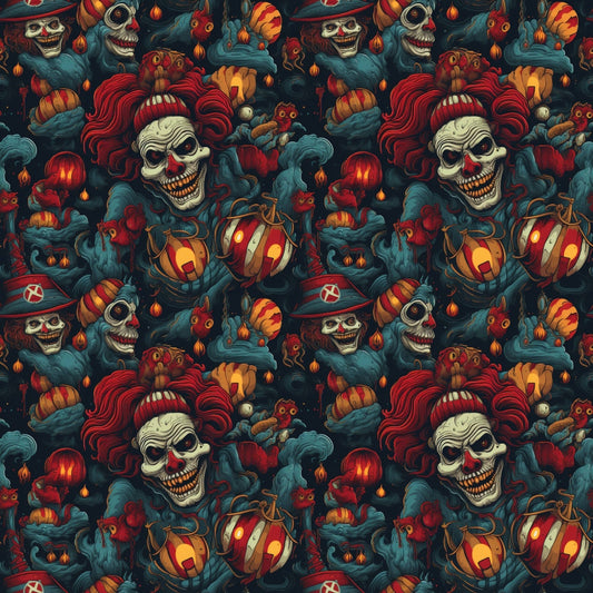 Sinister Sideshow Pattern 7 Quilting Cotton Fabric