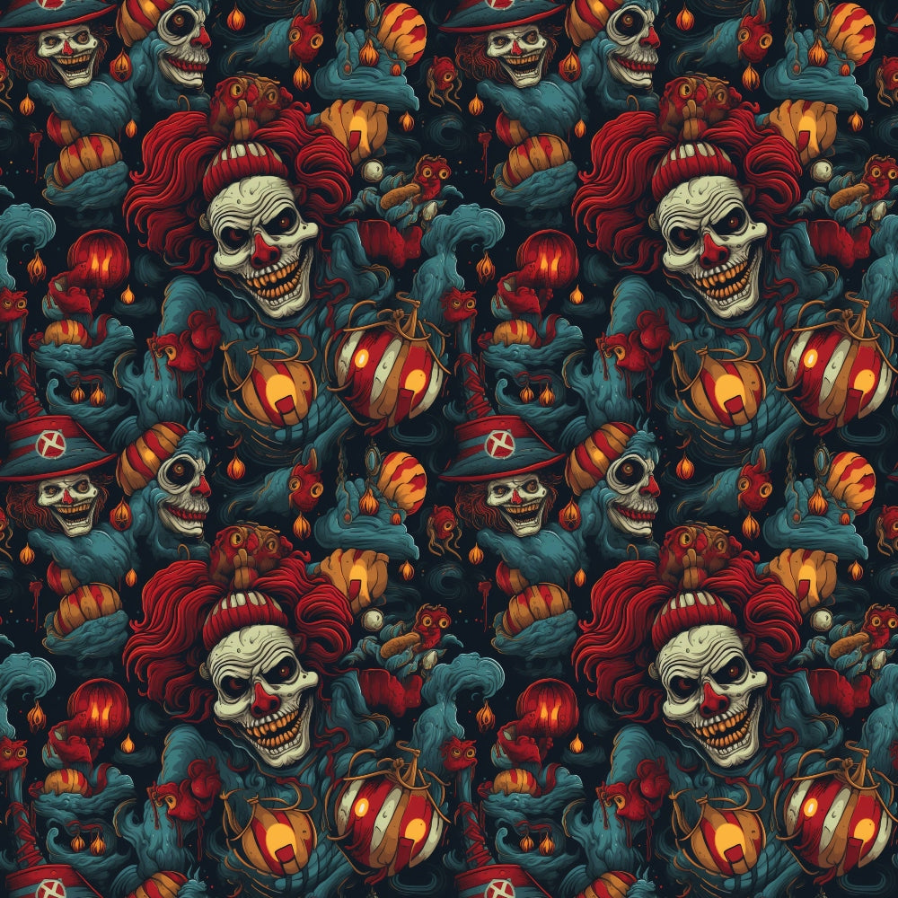 Midnight Carnival Pattern 7 Minky Fabric
