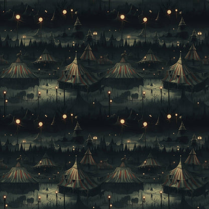 Sinister Sideshow Pattern 9 Quilting Cotton Fabric