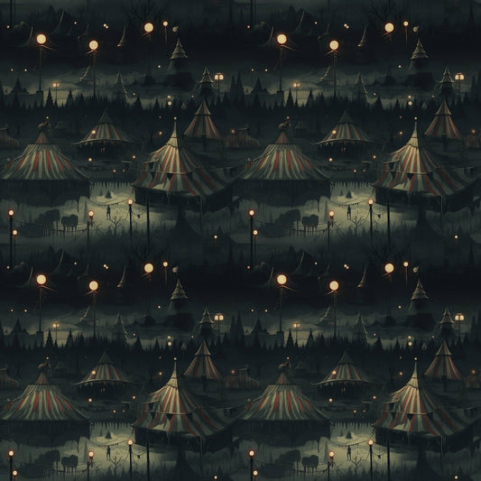 Sinister Sideshow Pattern 9 Quilting Cotton Fabric