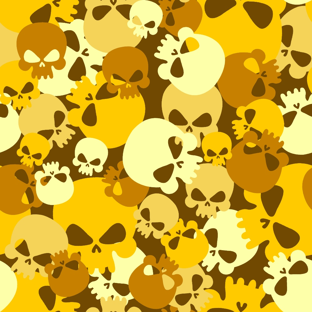 Bone Brigade Pattern 14 Minky Fabric