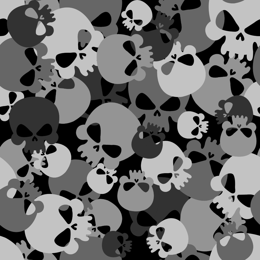 Bone Brigade Pattern 1 Minky Fabric