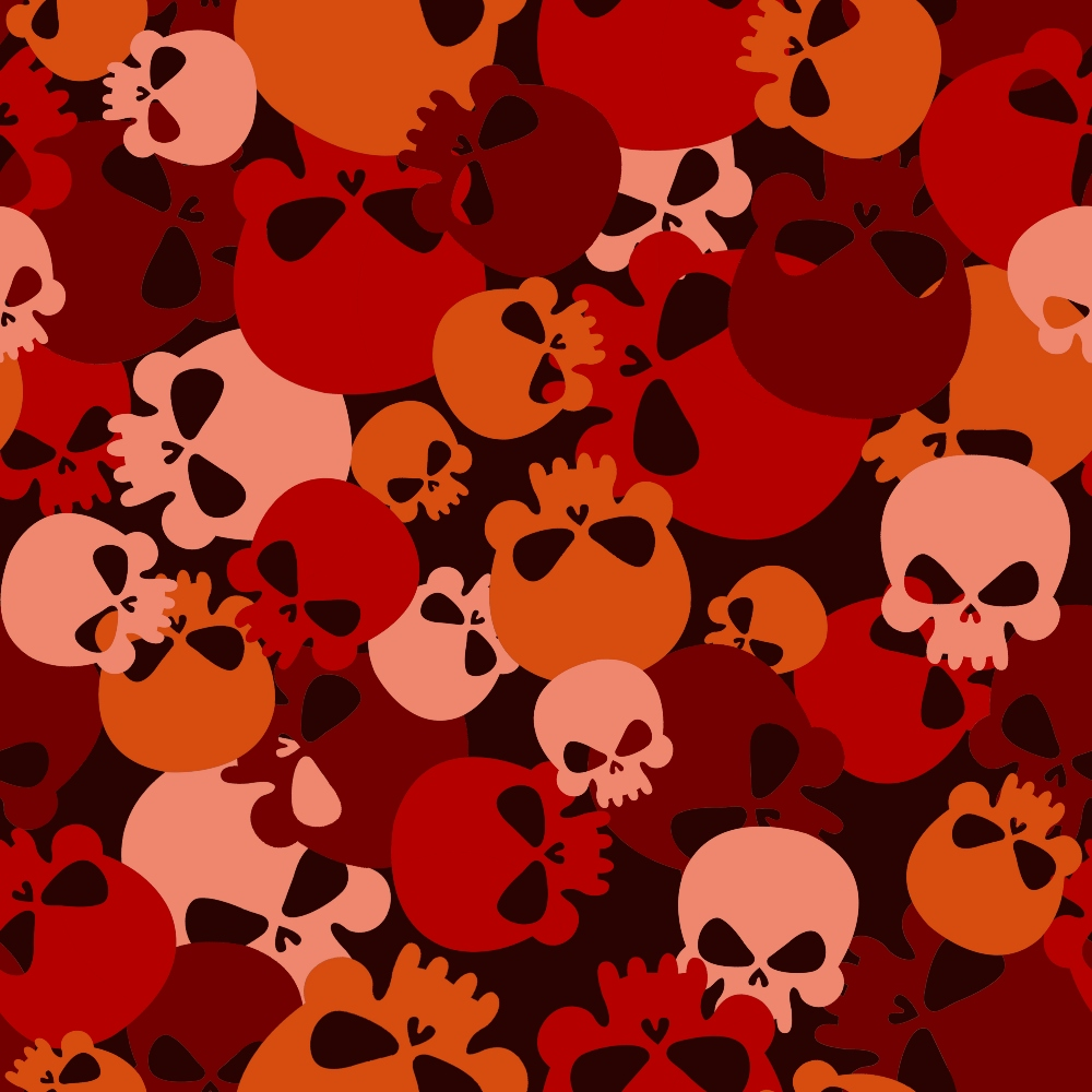Bone Brigade Pattern 3 Minky Fabric