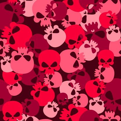 Bone Brigade Pattern 4 Minky Fabric