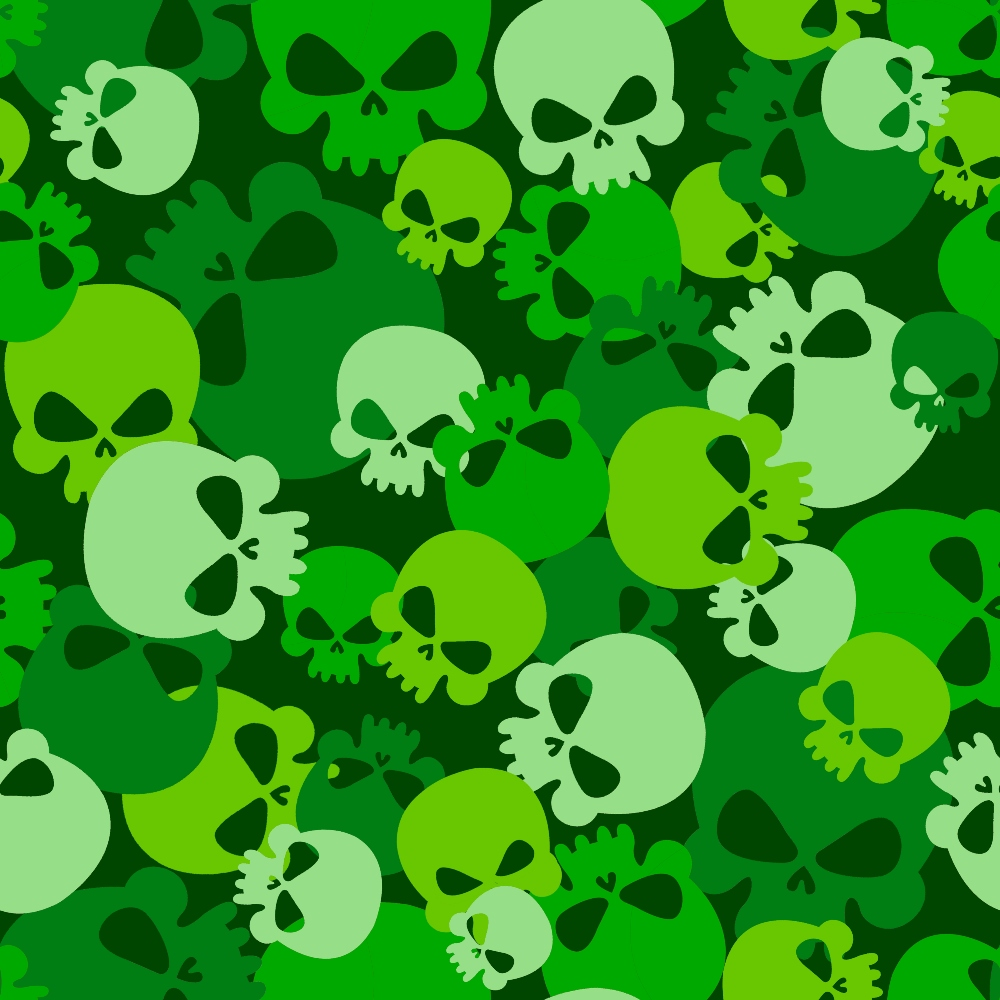 Bone Brigade Pattern 6 Minky Fabric