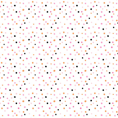 Small Pink Halloween Pattern 1 Quilting Cotton Fabric