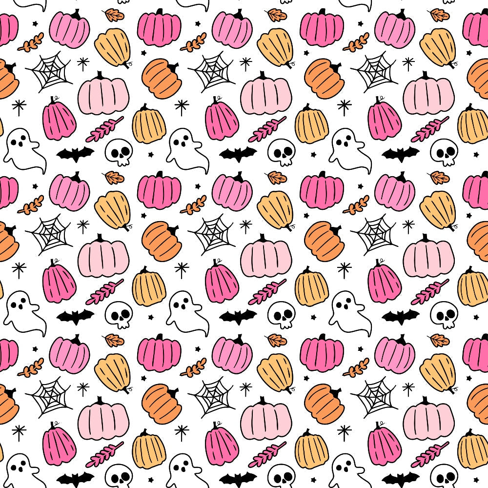 Pastel Spooks Pattern 12 Minky Fabric