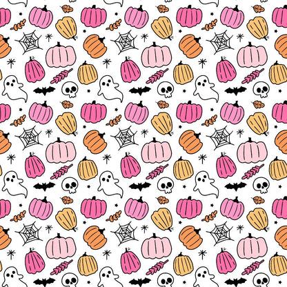 Pastel Spooks Pattern 12 Minky Fabric
