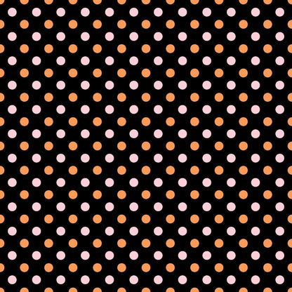 Small Pink Halloween Pattern 19 Quilting Cotton Fabric