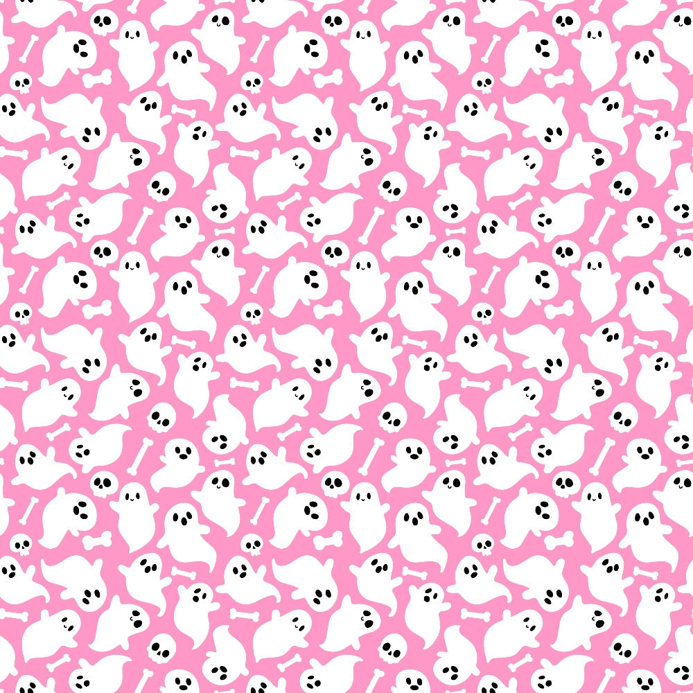 Pastel Spooks Pattern 20 Minky Fabric