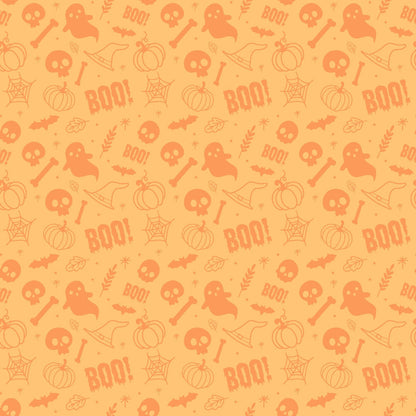 Pastel Spooks Pattern 4 Minky Fabric