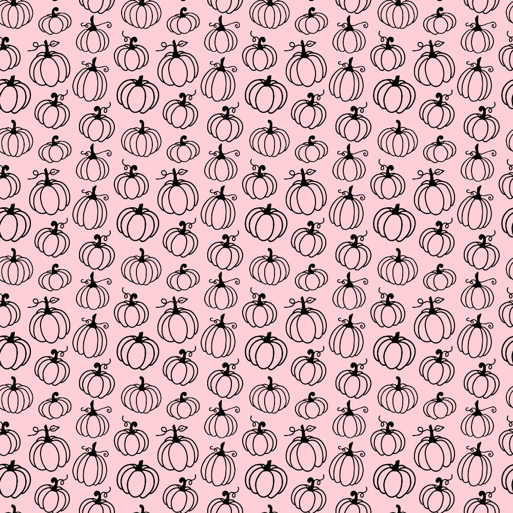 Small Pink Halloween Pattern 5 Quilting Cotton Fabric