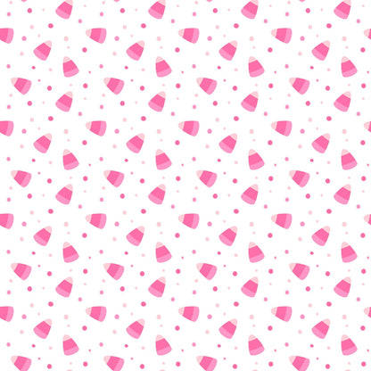 Small Pink Halloween Pattern 6 Quilting Cotton Fabric