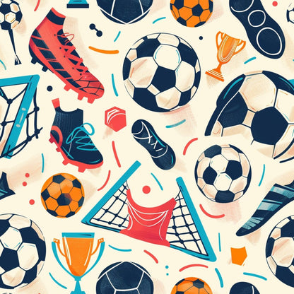 Match Day Pattern 1 Minky Fabric