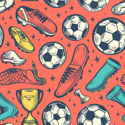 Match Day Pattern 7 Minky Fabric
