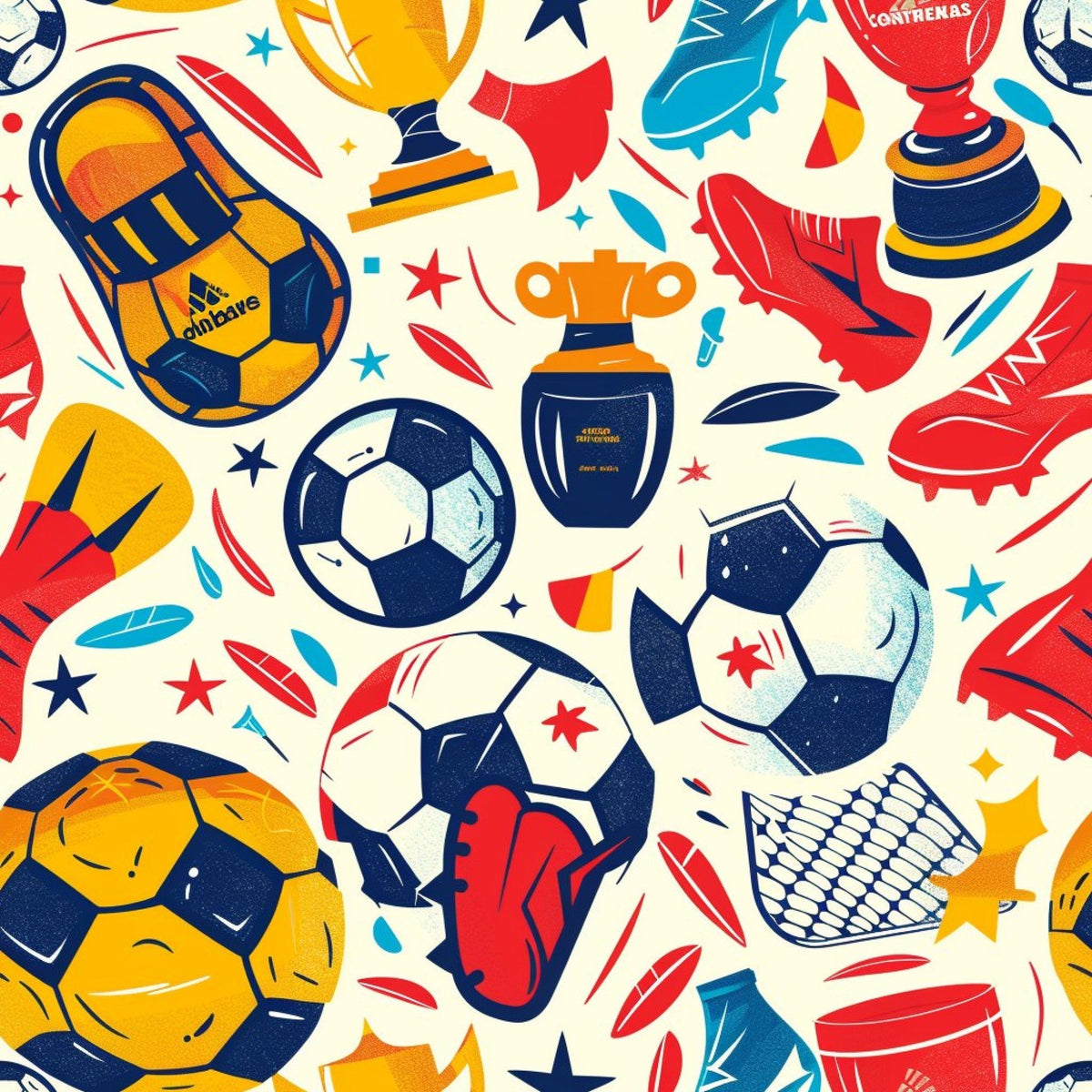 Match Day Pattern 8 Minky Fabric