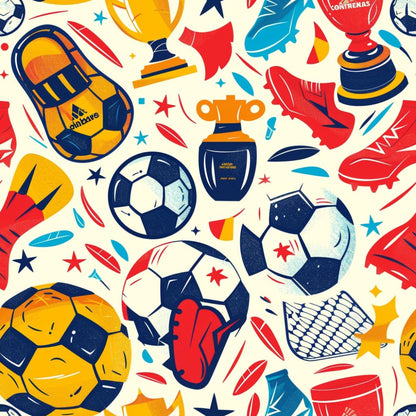 Match Day Pattern 8 Minky Fabric