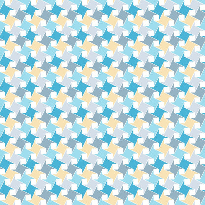 Soft Winter Charm Pattern 17 Quilting Cotton Fabric