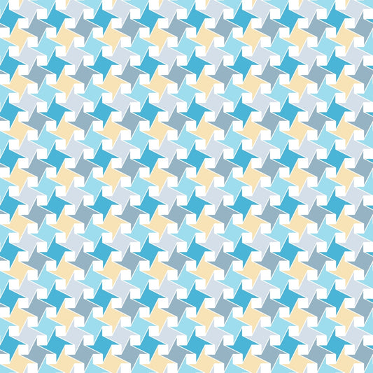 Soft Winter Charm Pattern 17 Quilting Cotton Fabric