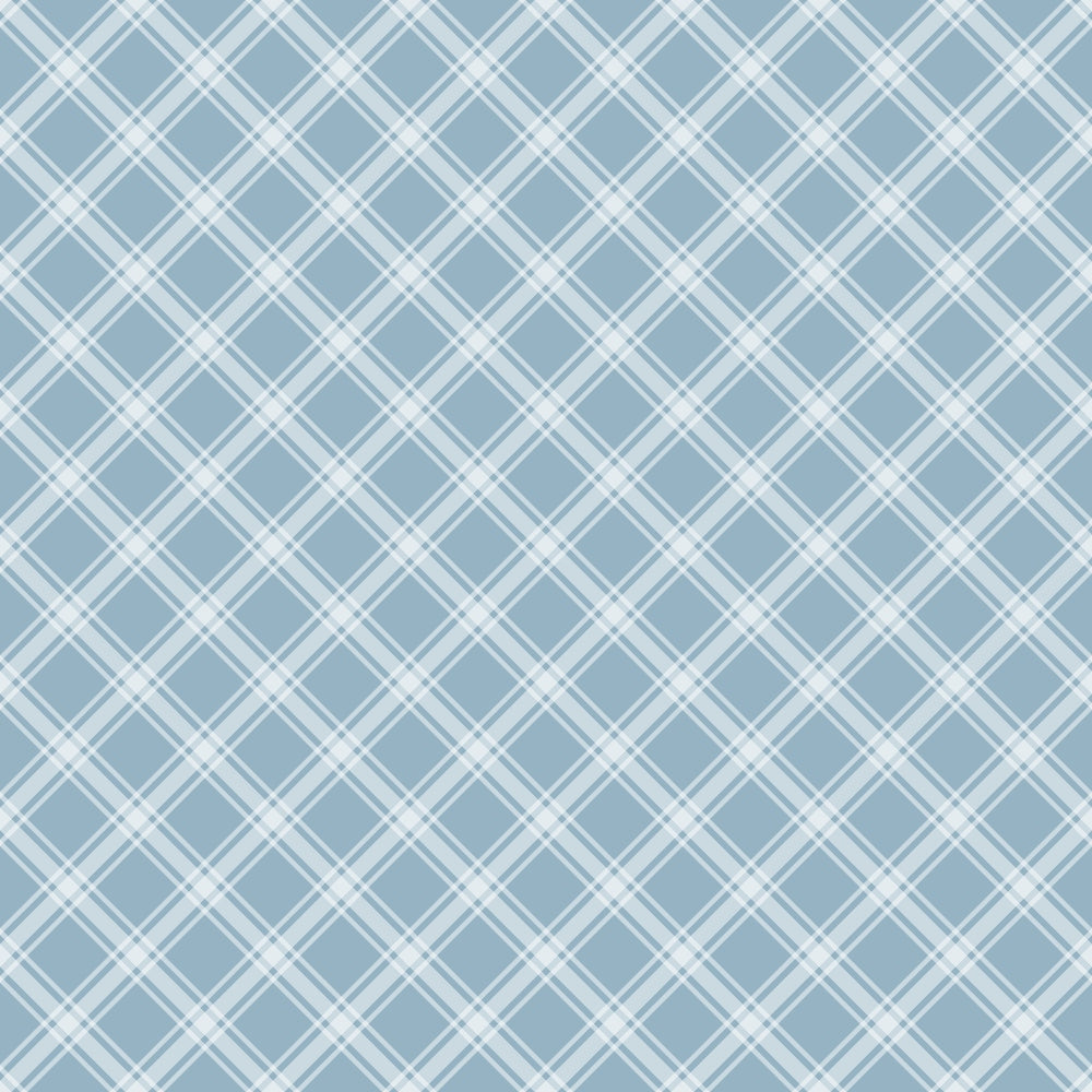 Buttercream Plaid Pattern 5 Minky Fabric