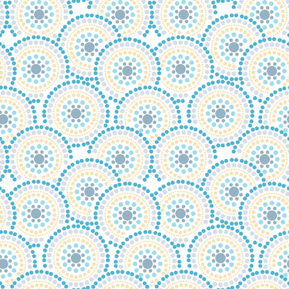 Soft Winter Charm Pattern 8 Quilting Cotton Fabric