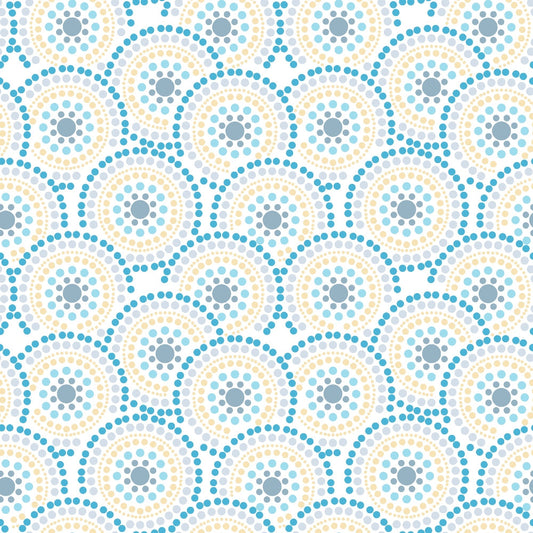 Soft Winter Charm Pattern 8 Quilting Cotton Fabric