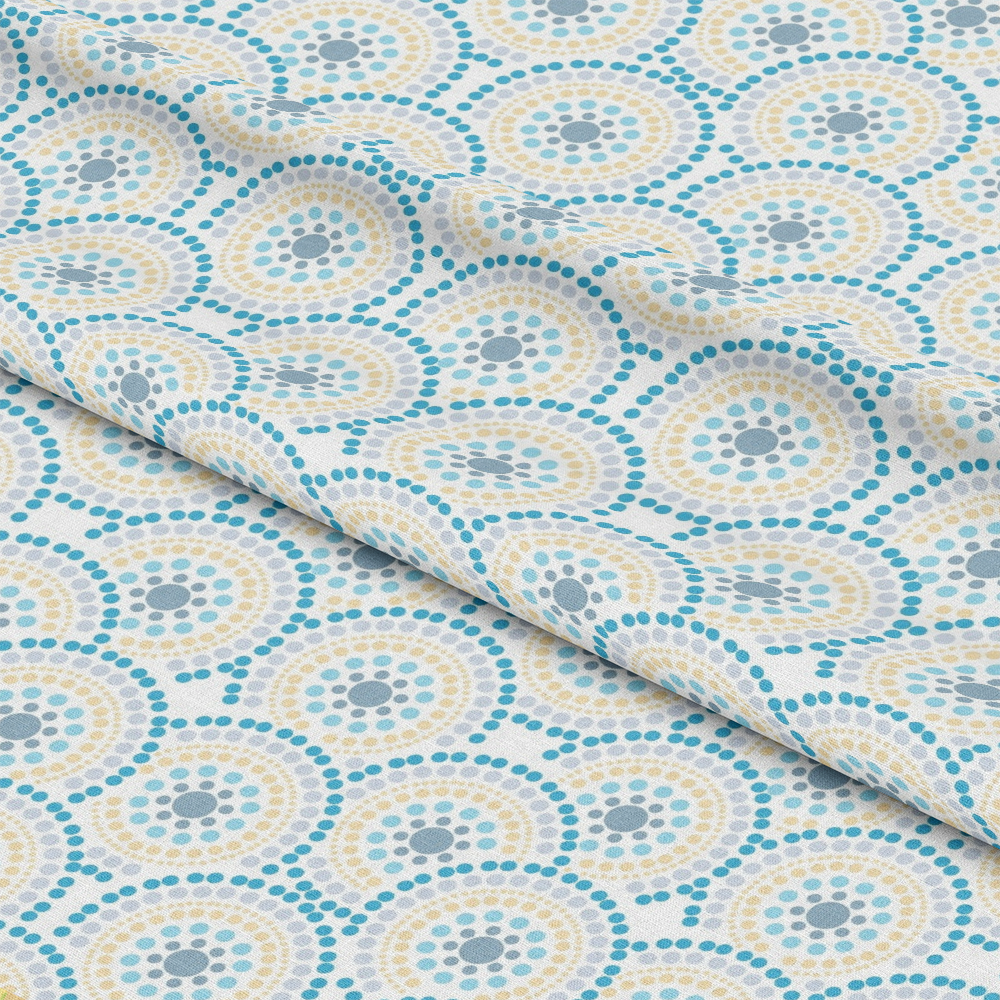 Soft Winter Charm Pattern 8 Quilting Cotton Fabric